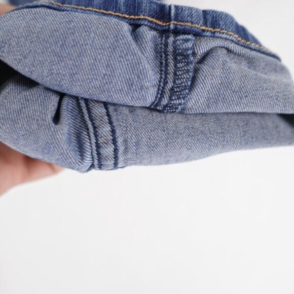 Hollister Blue Denim Whiskering Denim Skinny Jeans 7R 31/32‎ Low Rise Tag 28/32 - Picture 4 of 9